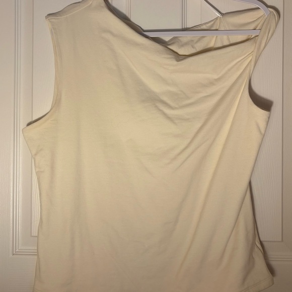 Gap Cream Off Shoulder Women's Top - Picture 2 of 5